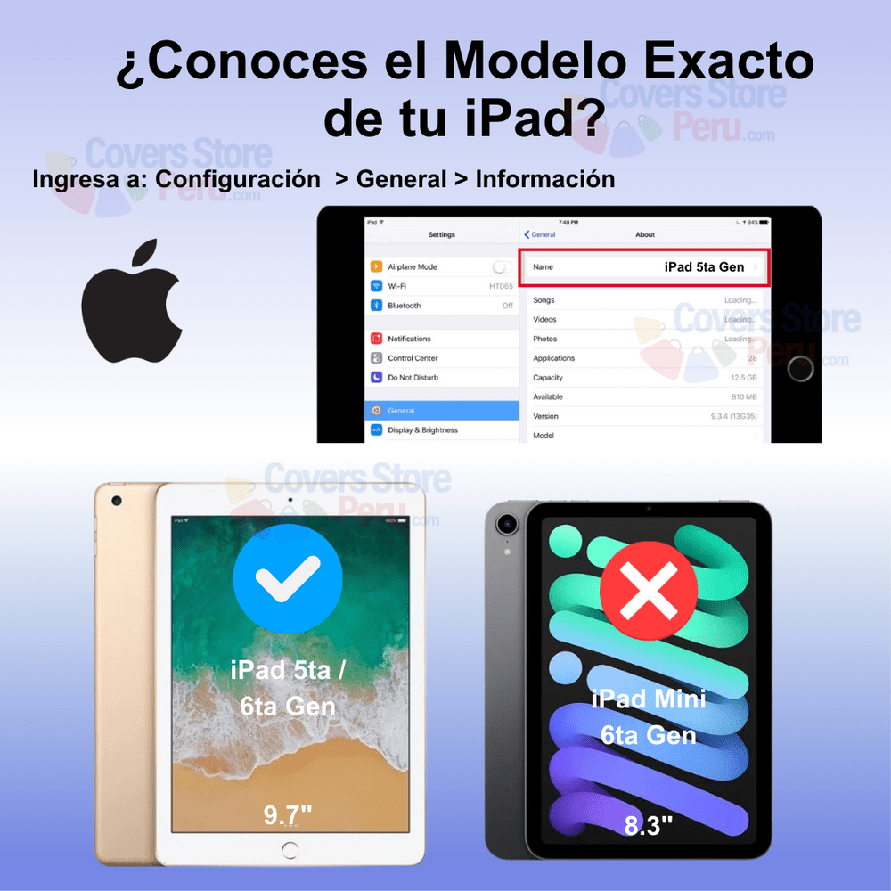 Mica para iPad 6ta Gen 9.7" - A1893 Hydrogel Antishock