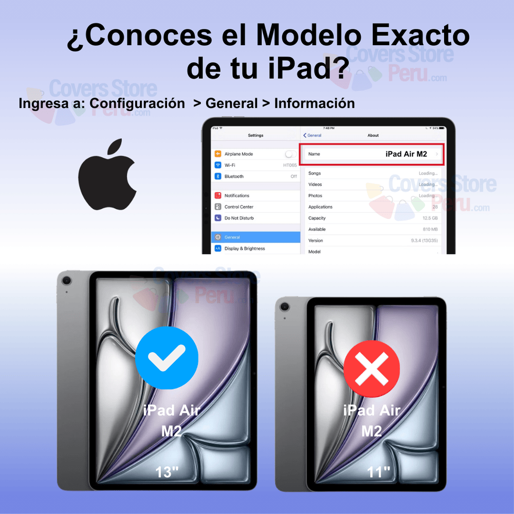 Mica para iPad Air M2 13" Hydrogel Antishock