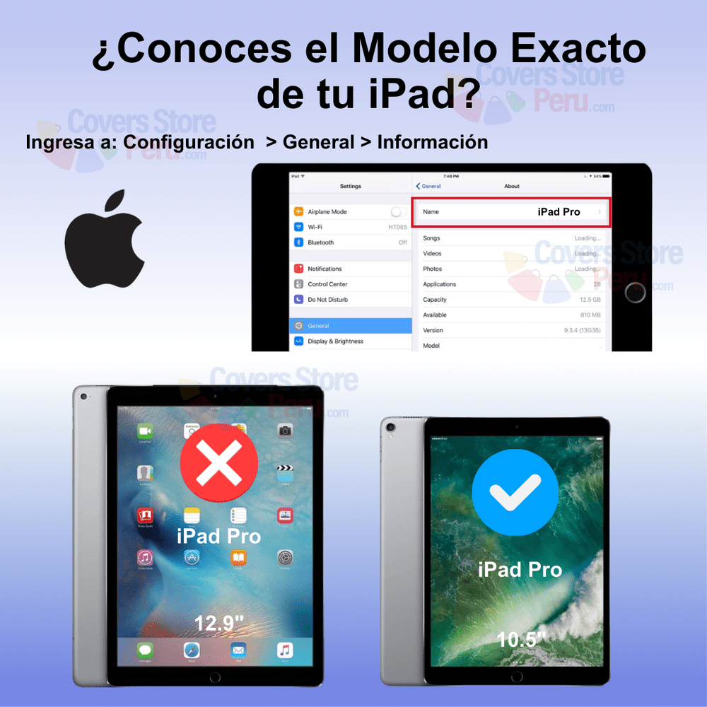 Mica para iPad Pro 10.5" de Vidrio Templado Antishock