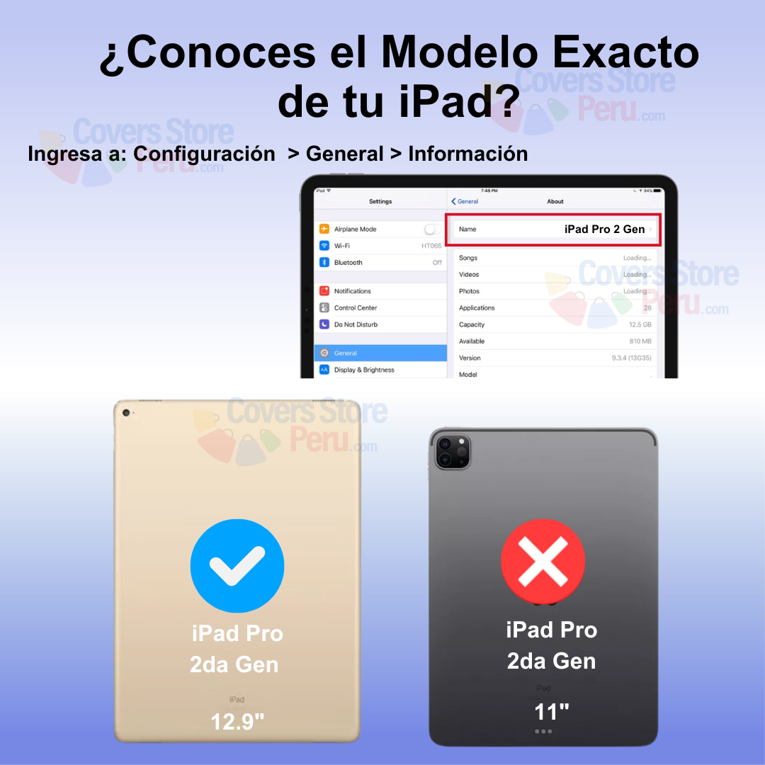 Funda para iPad Pro 2da Gen 12.9" Imantada + Portalápiz Rosada