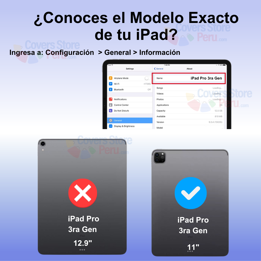 Funda para iPad Pro 3ra Gen 11" Armor Extreme Arcoiris