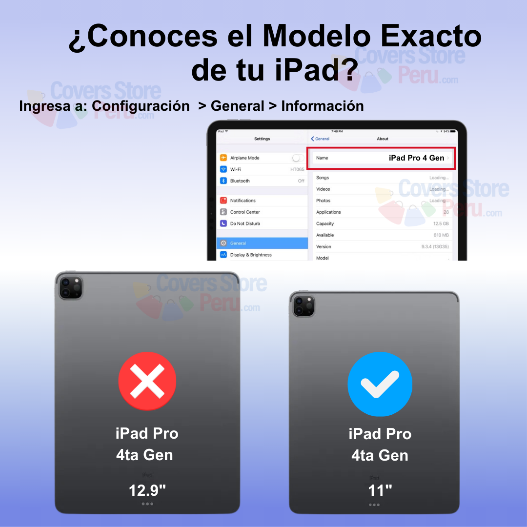 Funda para iPad Pro 4ta Gen 11" Armor Extreme Arcoiris