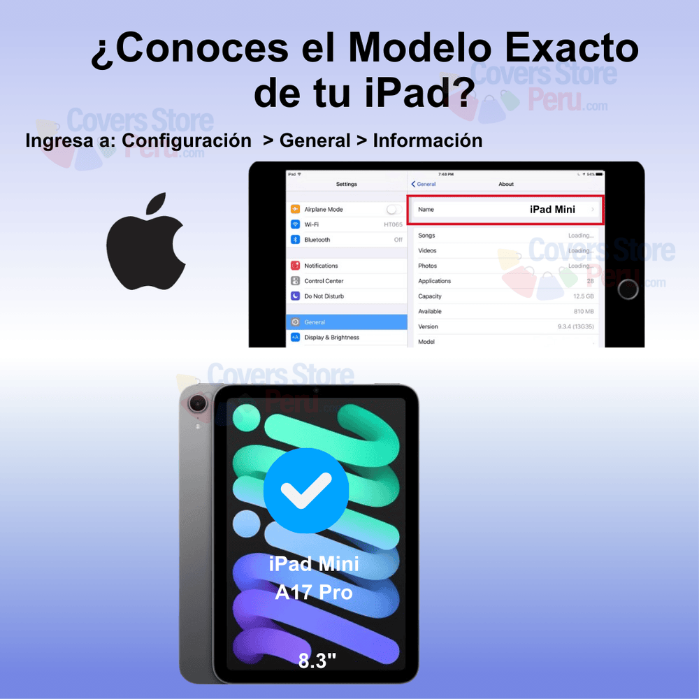Mica para iPad Mini A17 Pro 8.3" Hydrogel Antishock