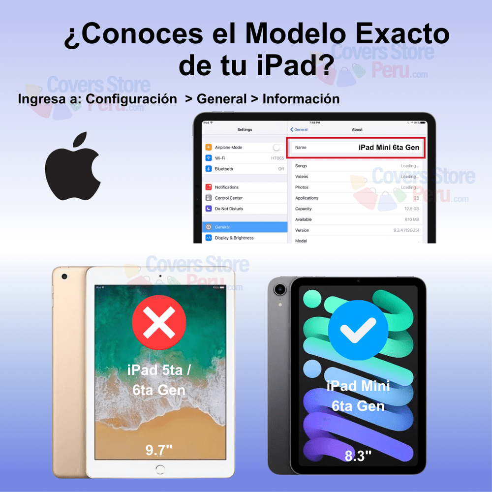 Mica para iPad Mini 6ta Gen 8.3" - A256868 Hydrogel