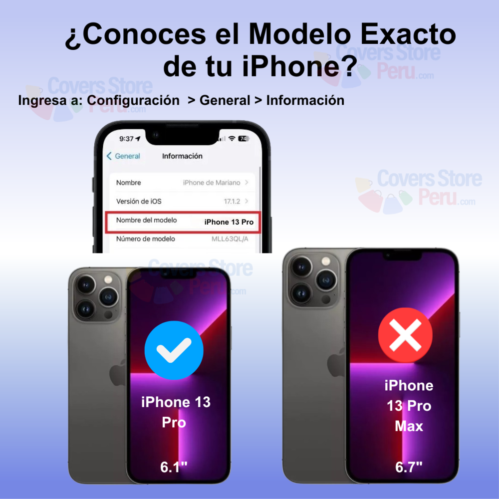 Mica Protector para iPhone 13 Pro Vidrio Templado OG