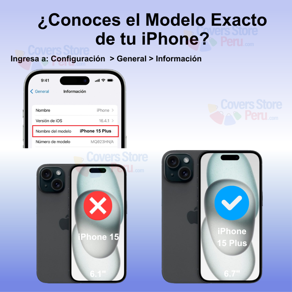 Mica Protector para iPhone 15 Plus Vidrio Templado OG