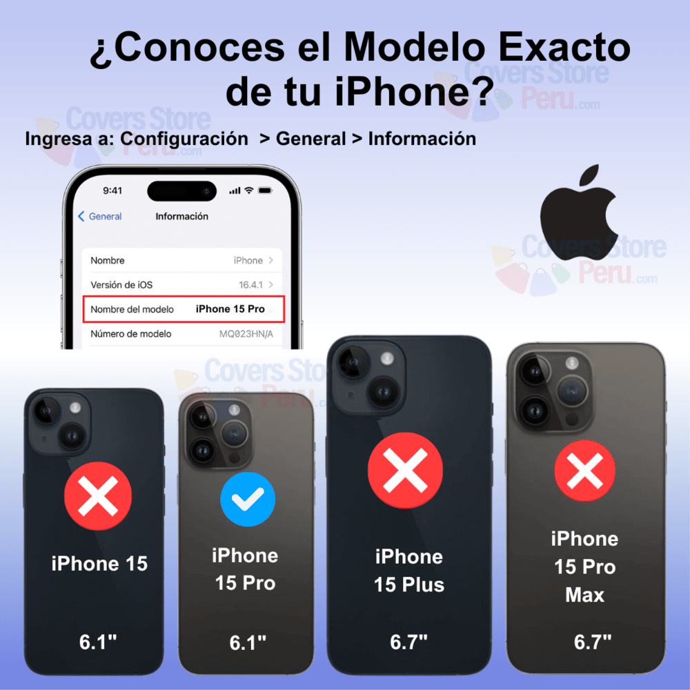 Funda para iPhone 15 Pro MagSafe Dorado Lens Protector