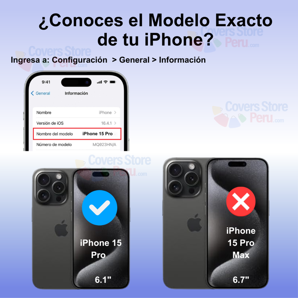 Mica Protector para iPhone 15 Pro Vidrio Templado OG