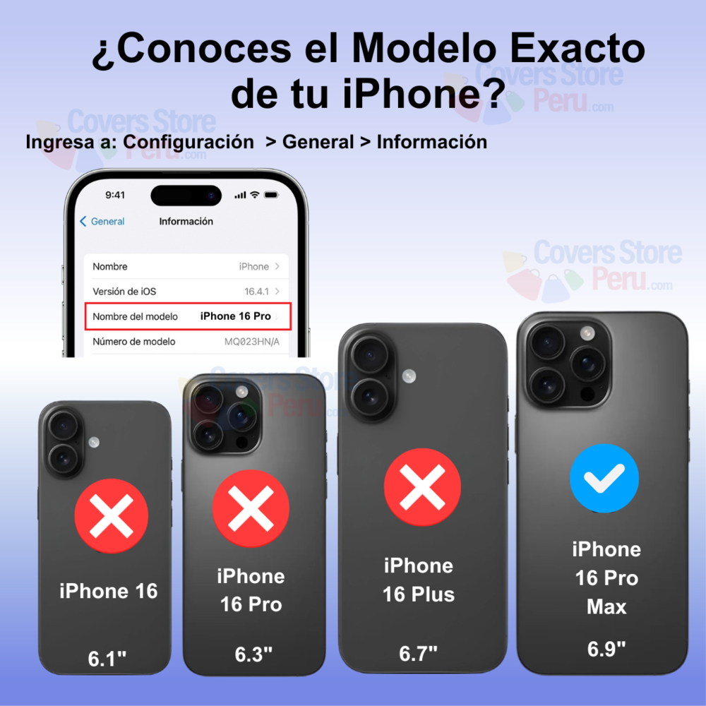 Funda para iPhone 16 Pro Max Ipaky Crystal Antishock