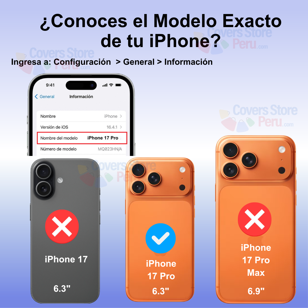 Funda Case para iPhone 17 Pro Space Magsafe Transparente