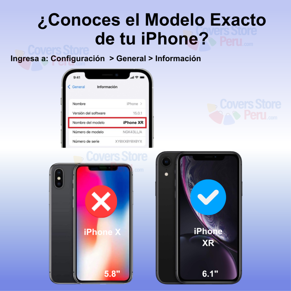 Mica Protector para iPhone XR Vidrio Templado OG Antishock
