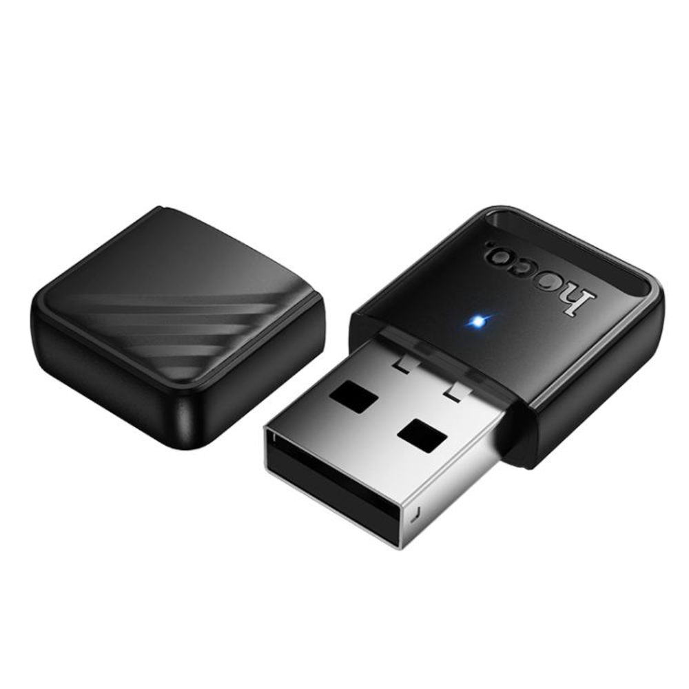 Adaptador Hoco UA42 USB Dongle Bluetooth 5.4 Inalambrico Negro