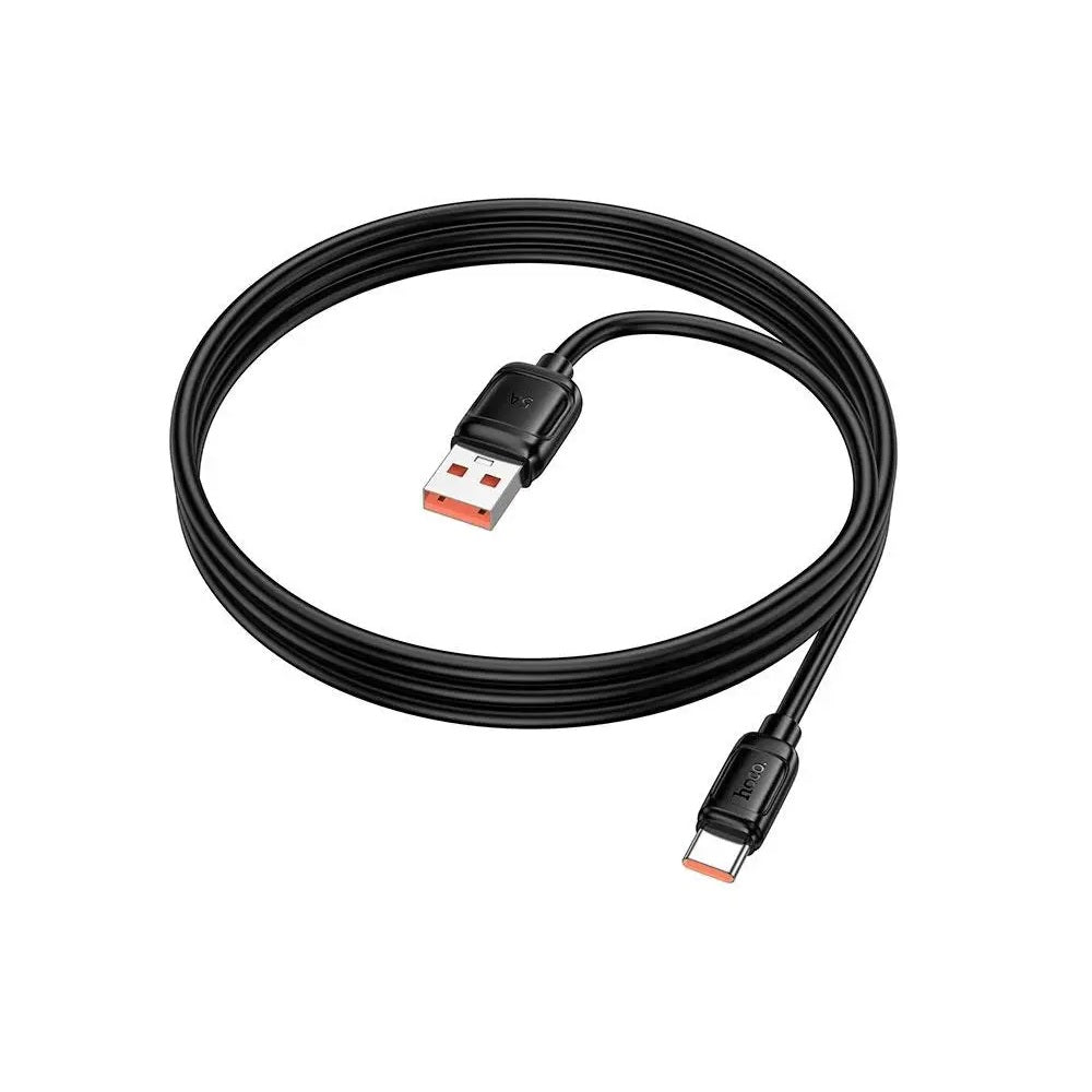 Cable Hoco X115 Surpass USB a Tipo-C 100W Carga Rápida Negro