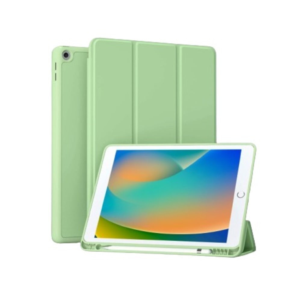 Funda para Samsung Tab S10 FE Imantada + Portalápiz Verde