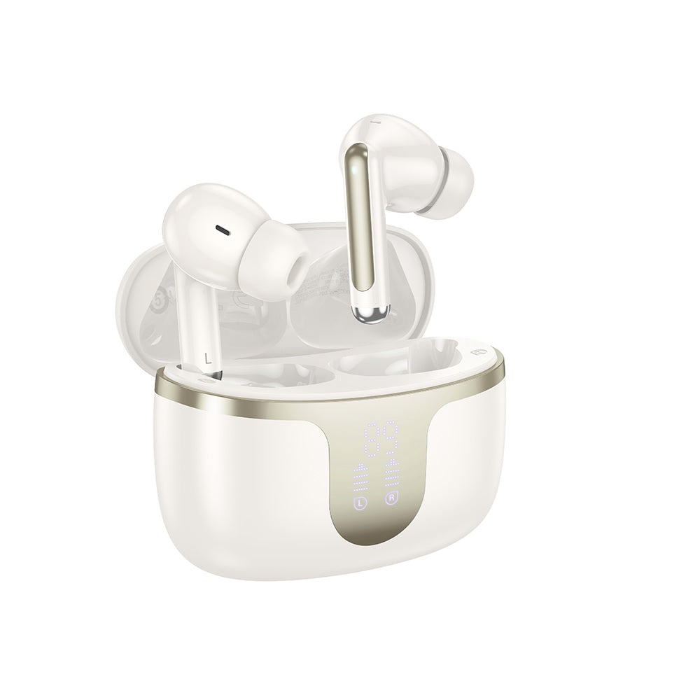 Audífonos Inalambricos Hoco EQ10 Plus Bluetooth ANC Blanco