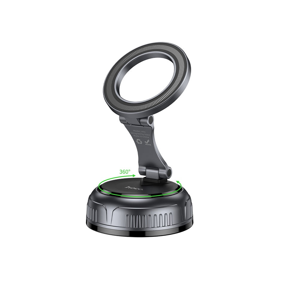 Soporte Magnetico Auto Hoco H92 Ventosa Vacio Negro