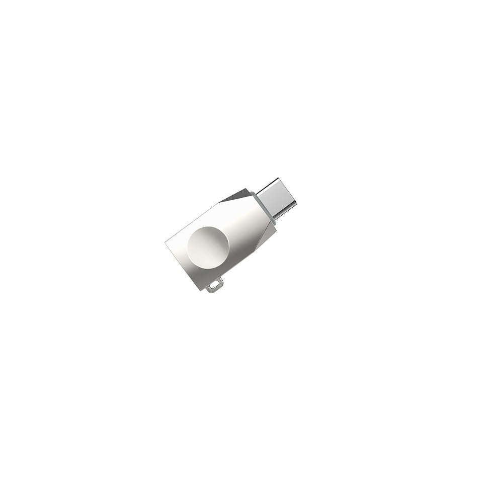 Adaptador OTG Hoco UA9 Micro USB a Tipo C Carga Datos Metal