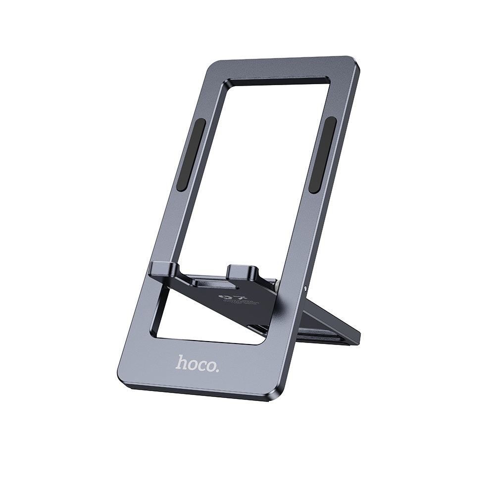 Soporte para celular y tablet Hoco HD11 Metalico Plegable Gris