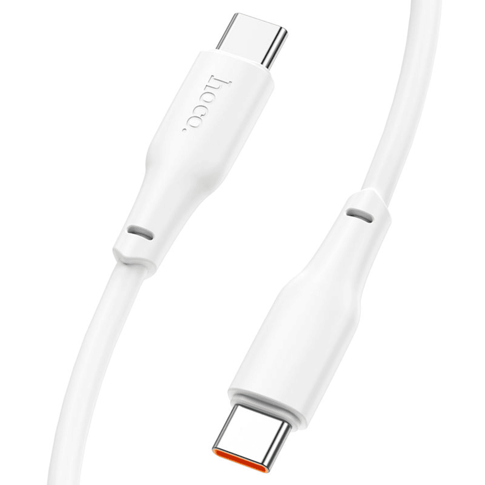 Cable de USB Tipo C a Tipo C Hoco X93 Force 100w Blanco