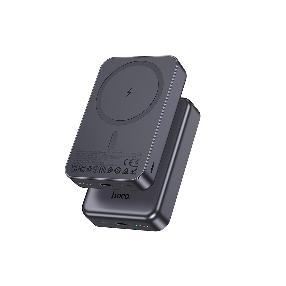 Power Bank 10000mAh Hoco J160A Magsafe PD20W Metal Gris