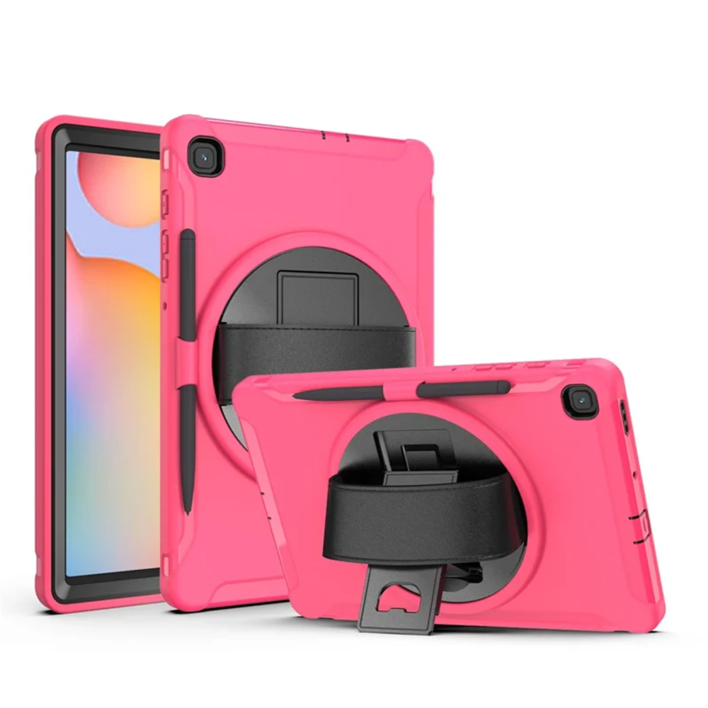 Funda para Samsung Tab S10 FE 10.9" Armor Giratorio Rosado