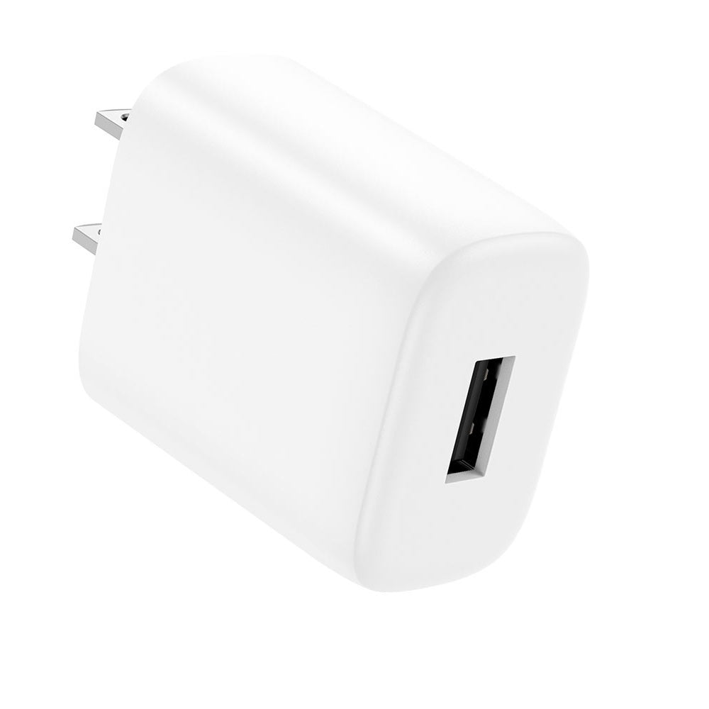 Cargador Hoco C134 Solid Un Puerto Carga Rapida 12W Blanco