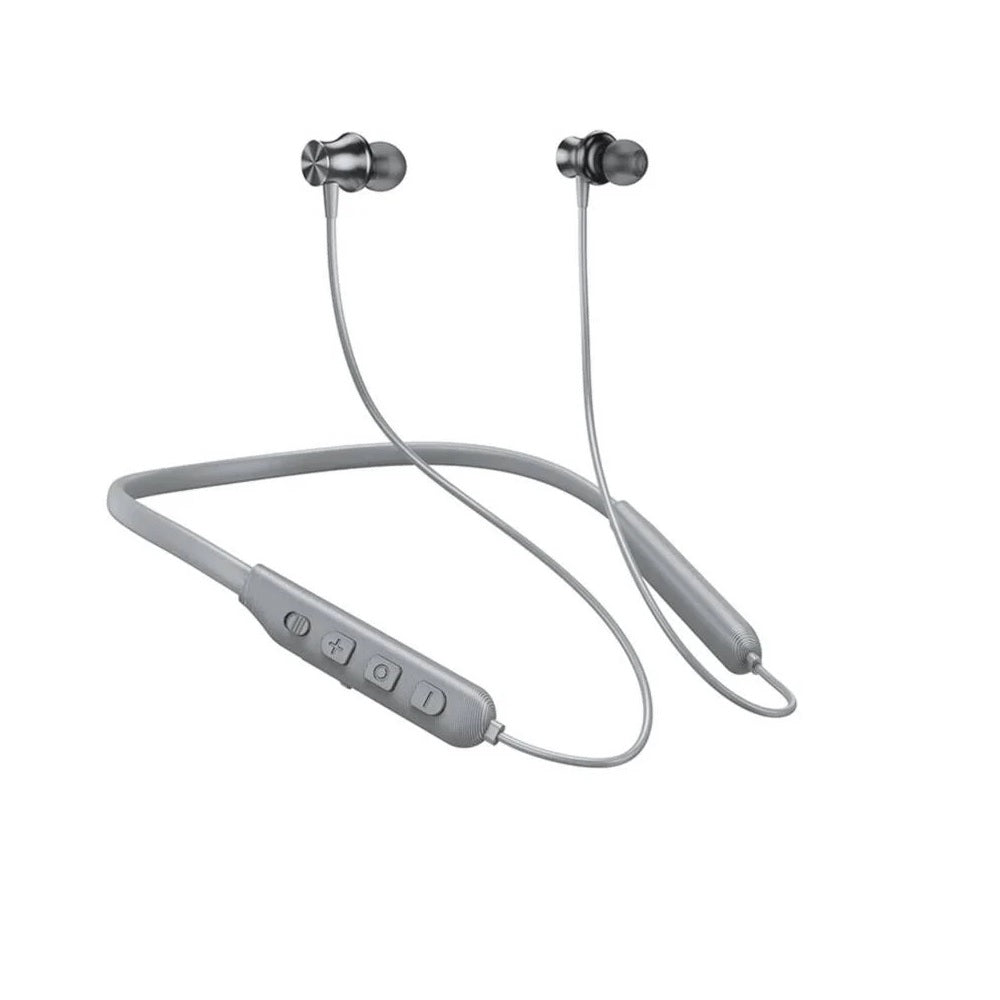 Audifonos Bluetooth Hoco ES64 Diadema Cuello Gris