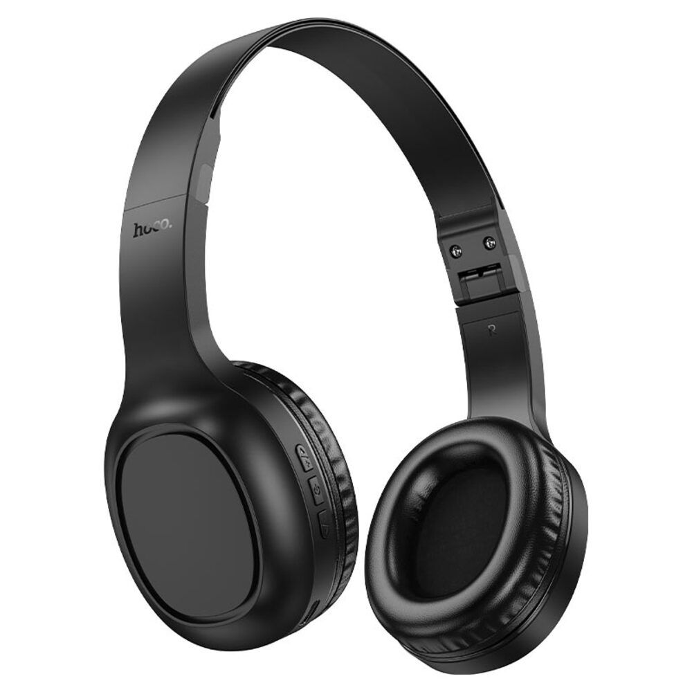Audifonos Bluetooth Diadema Hoco W46 Charm Microfono Negro