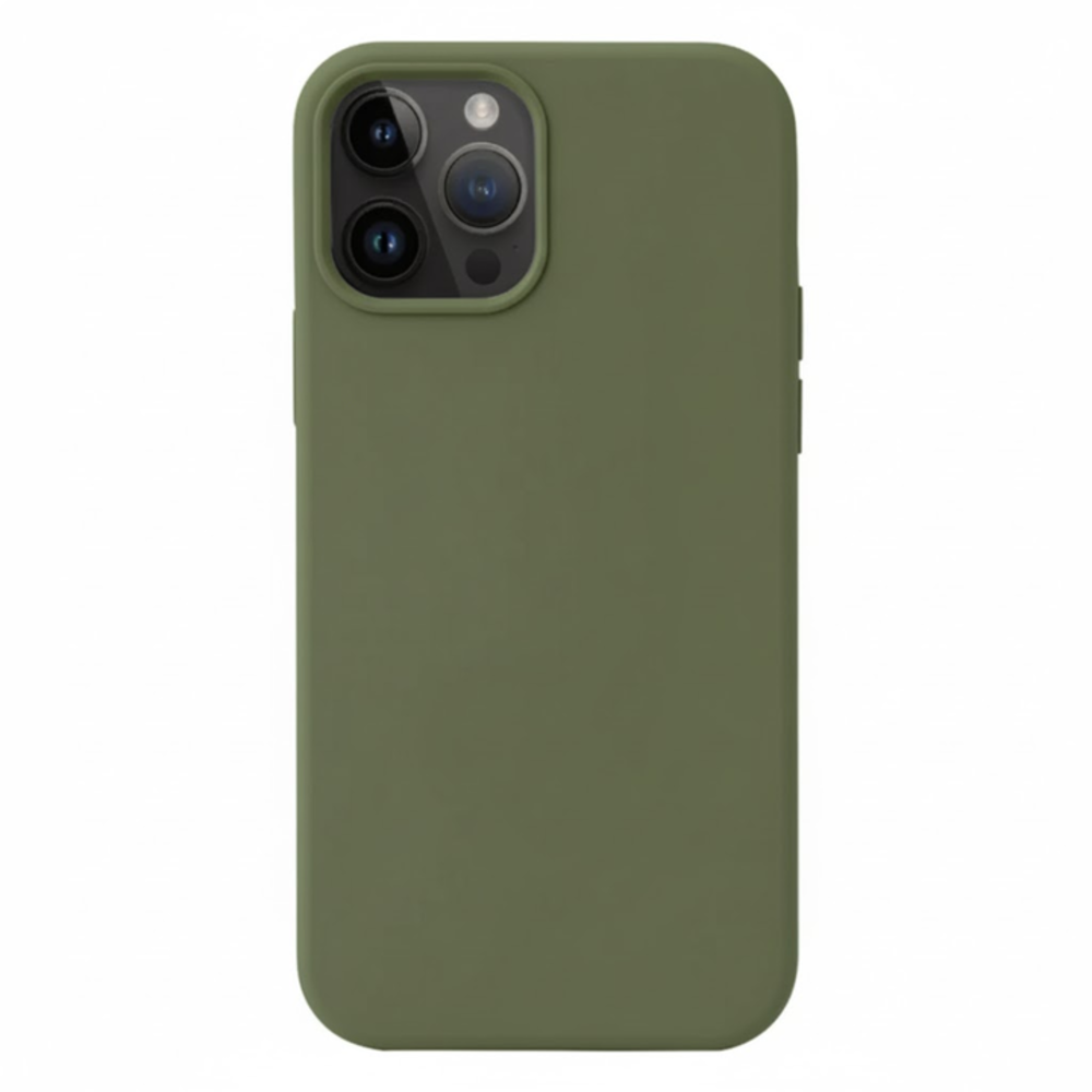 Funda para iPhone 13 Pro Soft Feeling Verde Militar