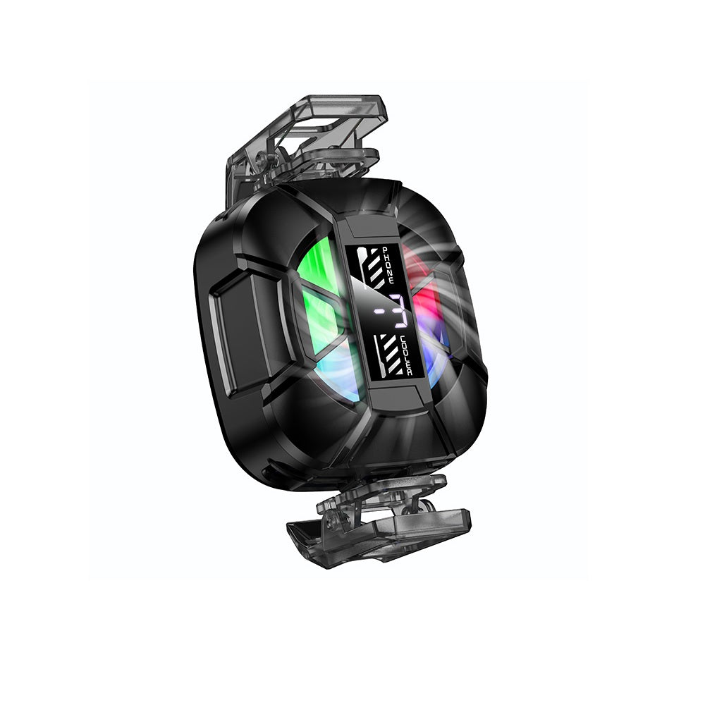 Ventilador Gamer Disipador Calor Luces RGB Hoco GA5 Negro