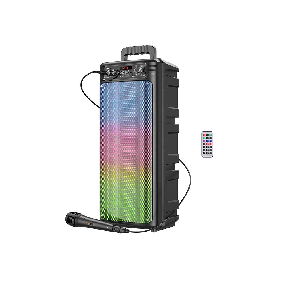 Parlante Bluetooth Karaoke con Luces Hoco BS52 Negro
