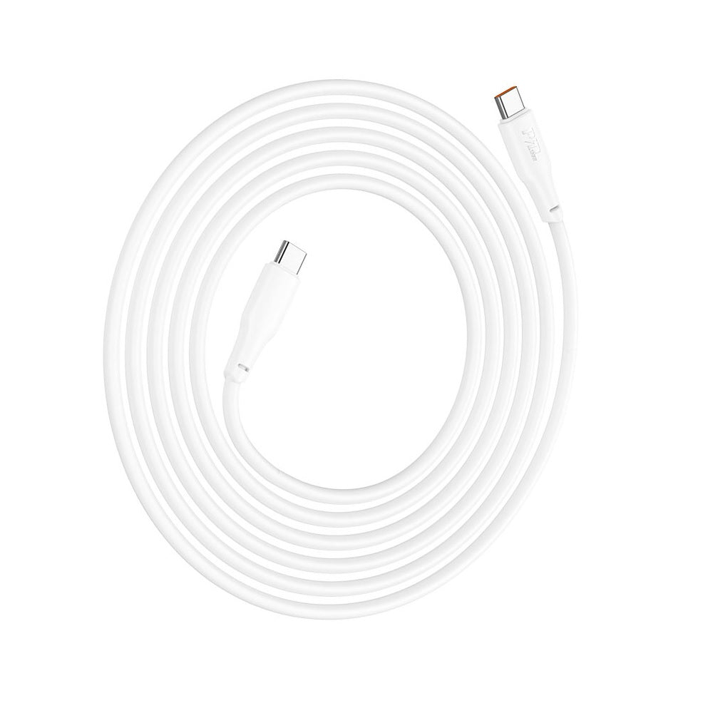Cable Hoco X93 Tipo-C a Tipo-C 100W Fast Charge 1m Blanco