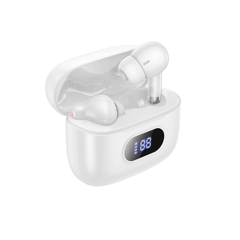 Audífonos Inalambricos Hoco EQ2 Plus Bluetooth Stereo Blanco