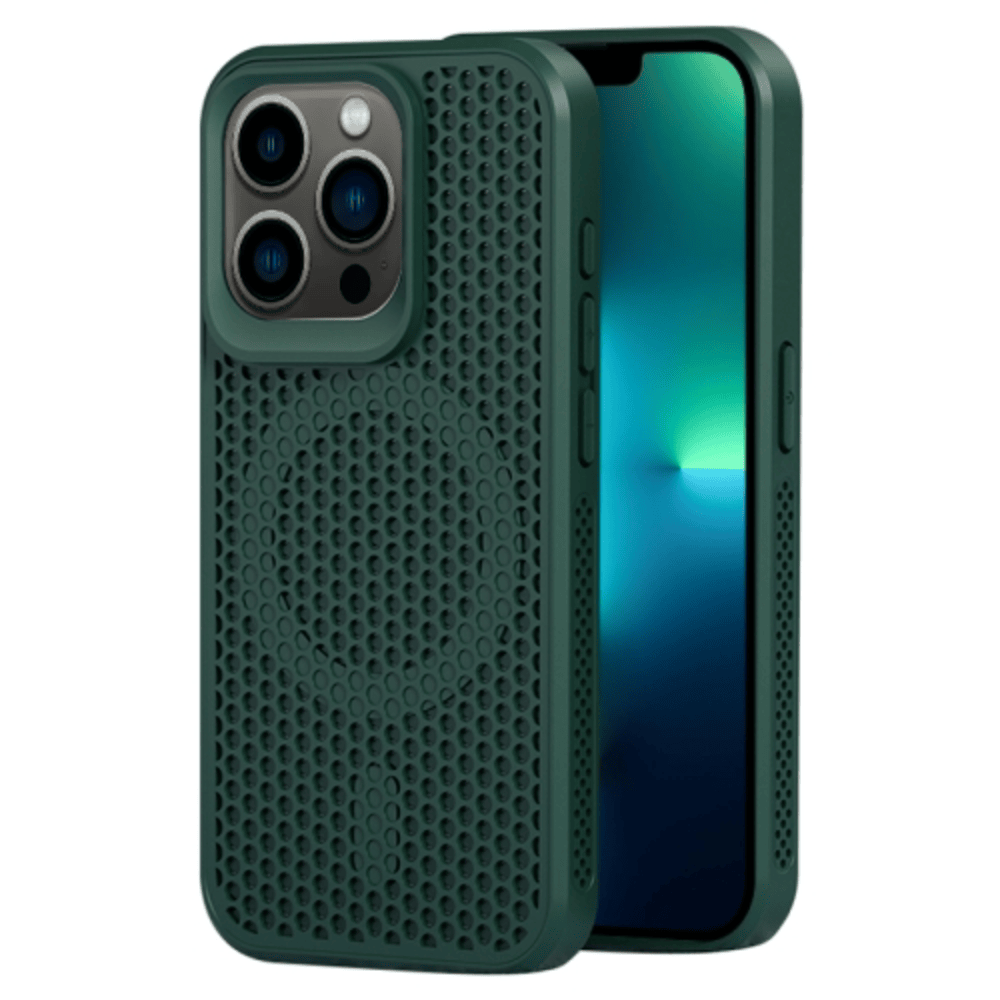 Funda para iPhone 15 Pro Magsafe Malla Térmica Verde