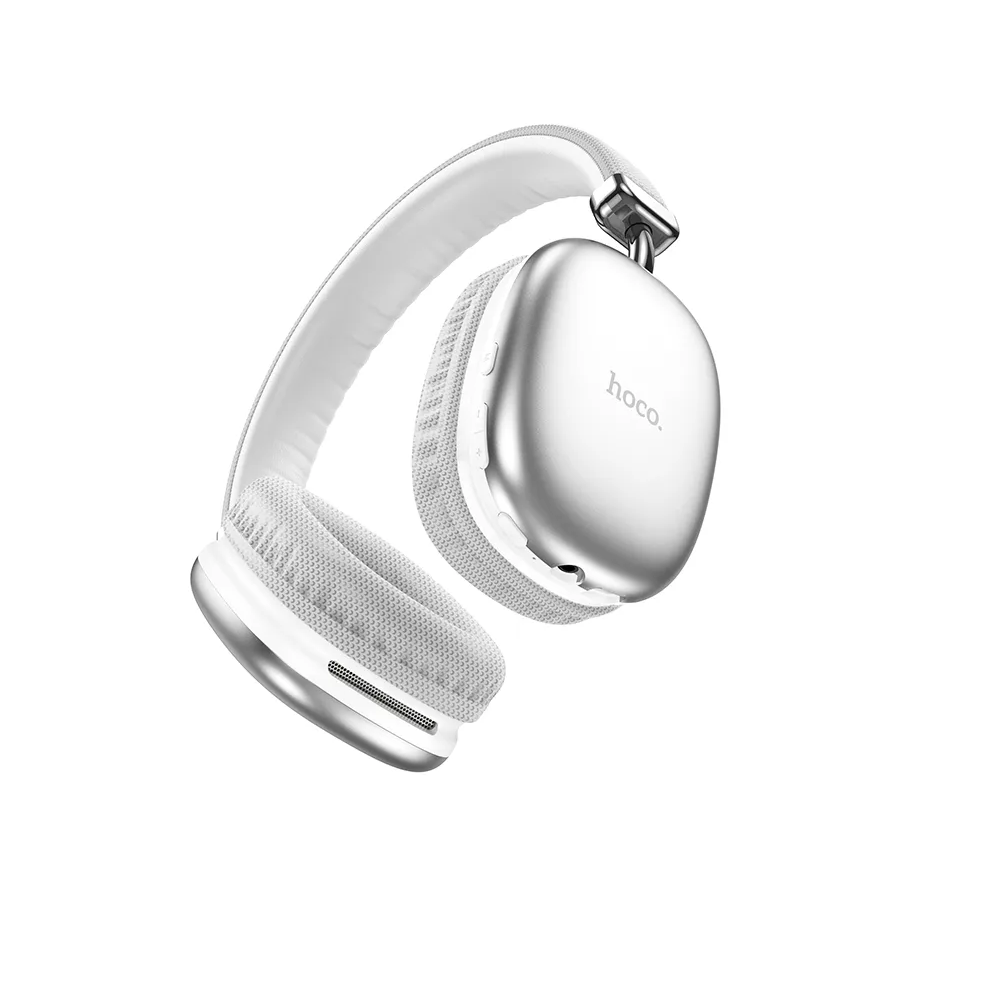 Audifonos Bluetooth Hoco W35 Max Cancelacion Ruido ANC Diadema Gris