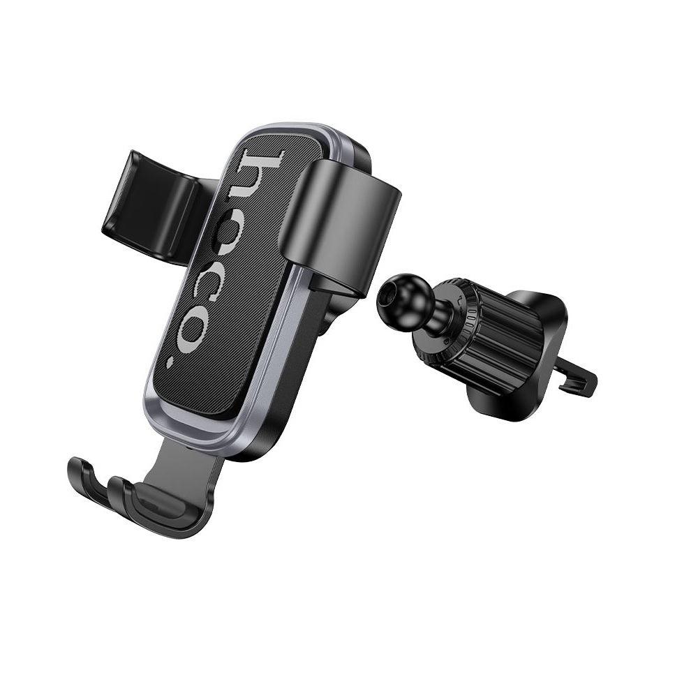 Soporte Celular para Auto Hoco H80 Rejilla Gravedad Negro