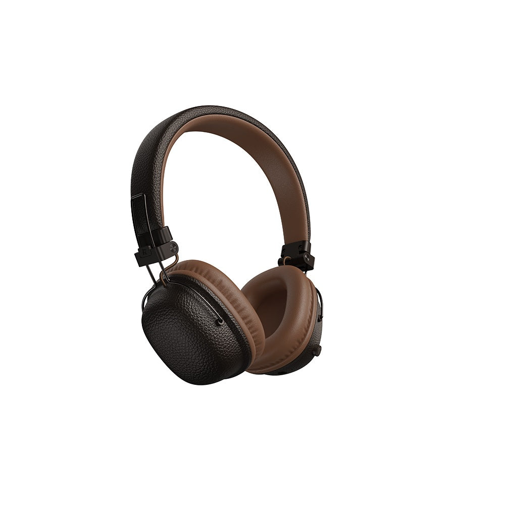 Audifonos Bluetooth Diadema Hoco W64 Earl II Plegable Marron