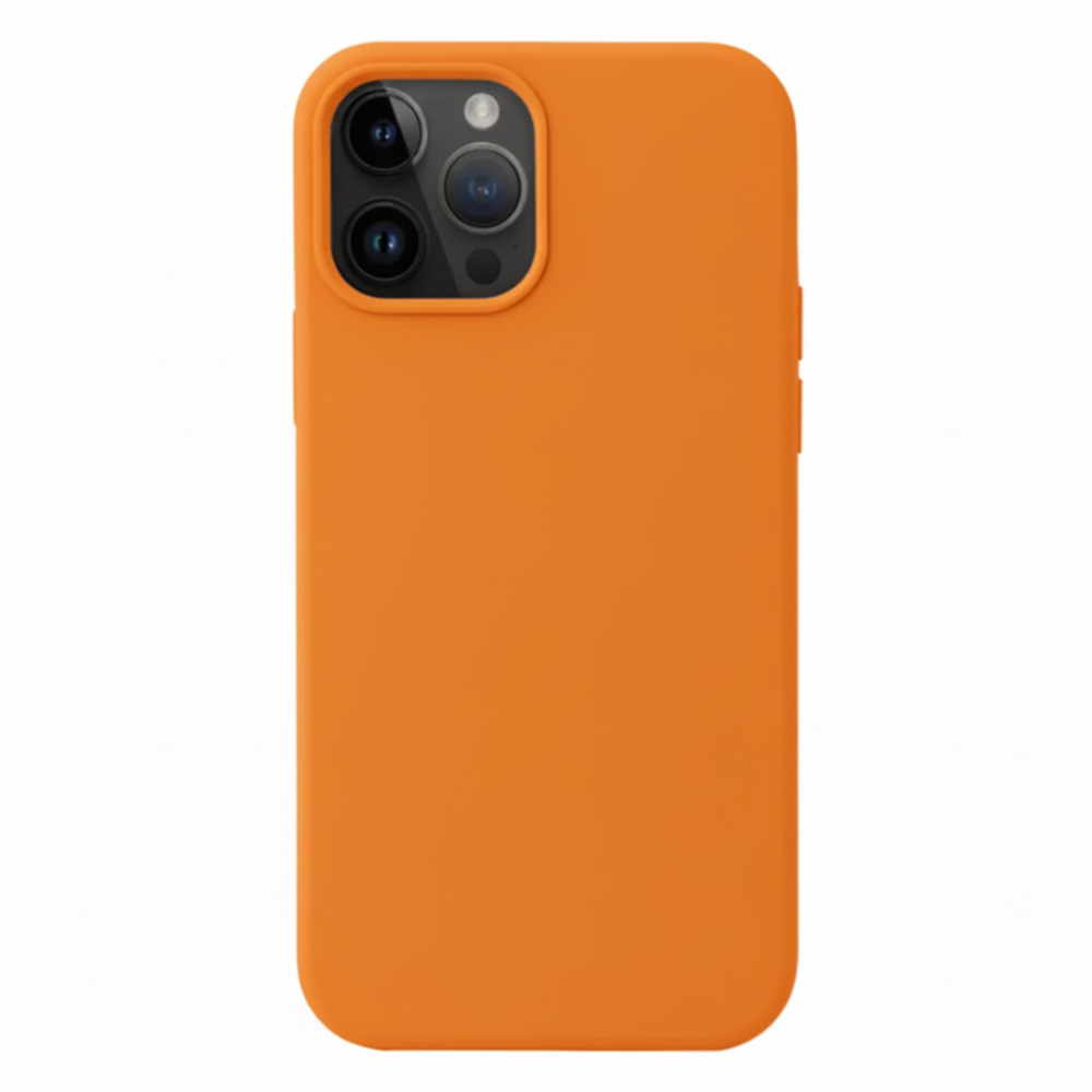 Funda para iPhone 15 Pro Max Soft Feeling Antishock Naranja