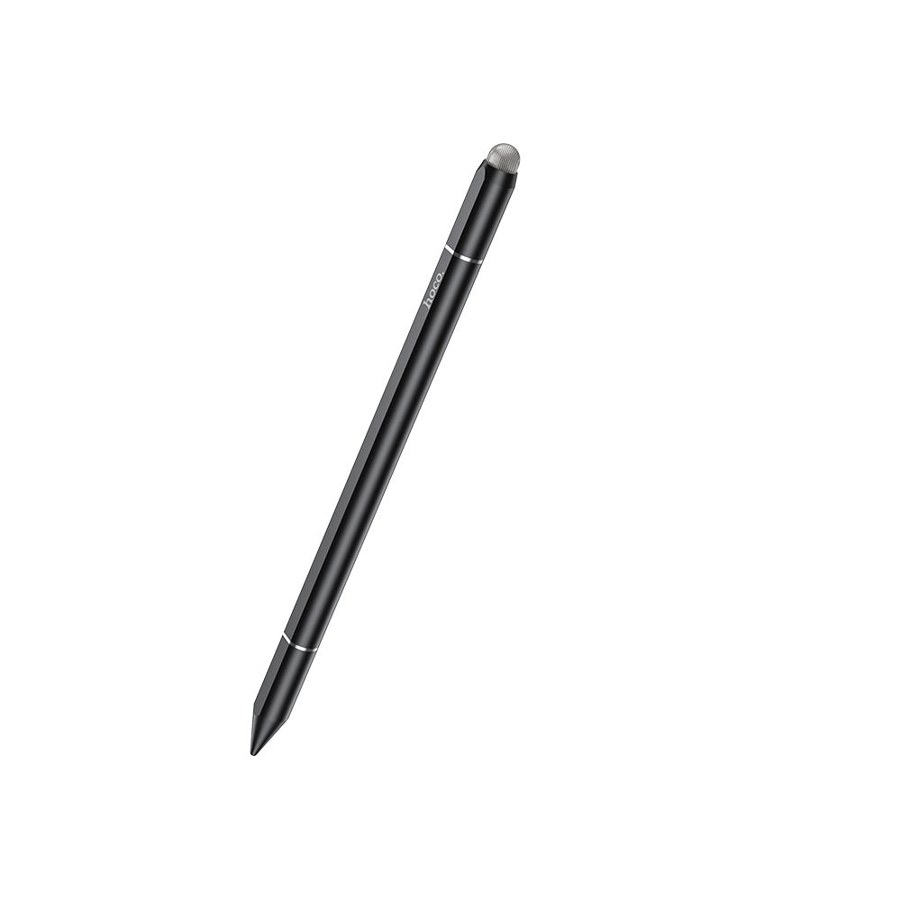 Lapiz Optico 3 En 1 Capacitivo Pasivo Hoco GM111 Negro
