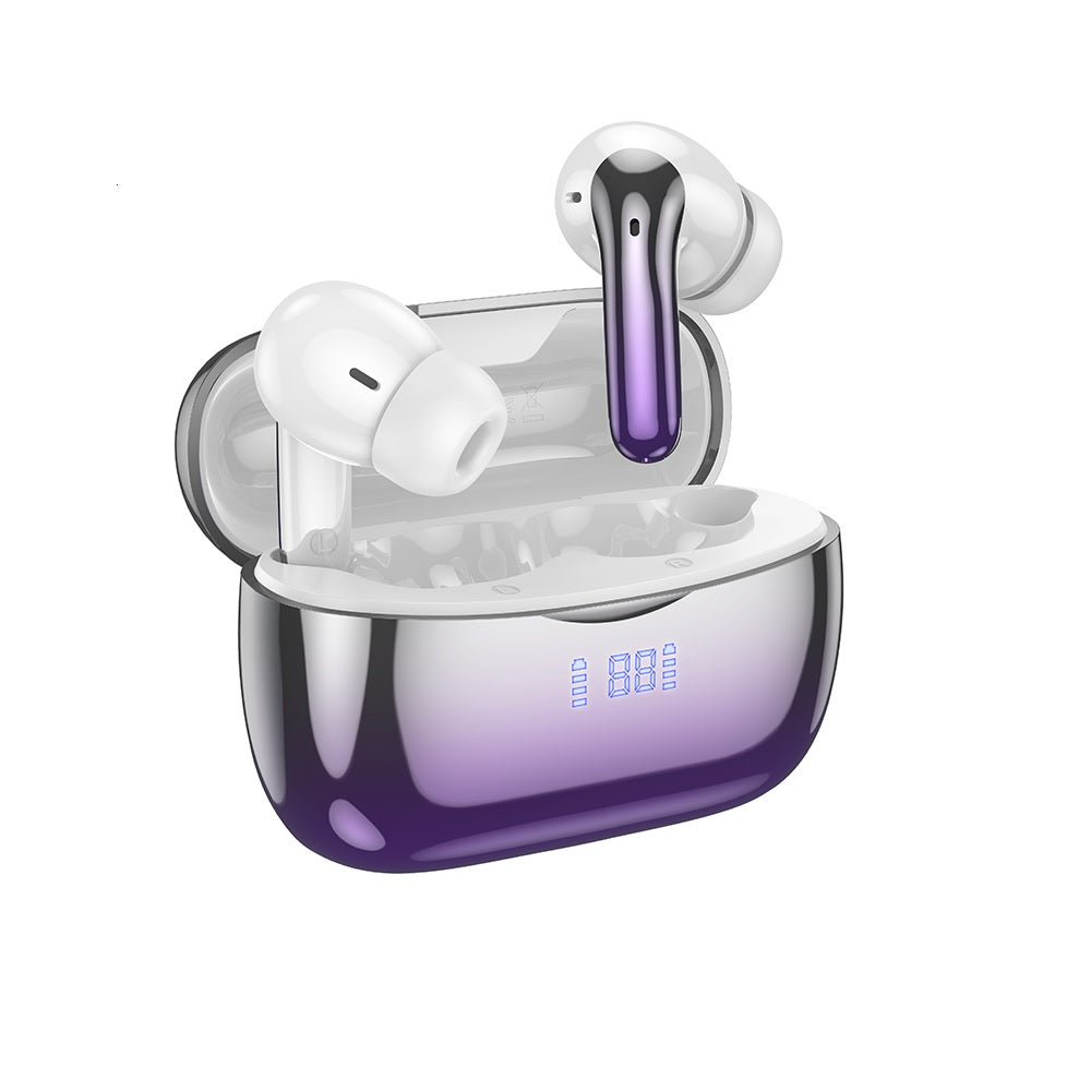 Audífonos Inalambricos Hoco EQ16 Bluetooth ANC ENC Purpula