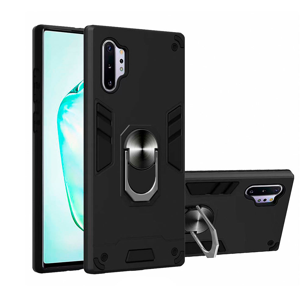 Funda Case para Huawei Y8S Anillo Metálico Negro