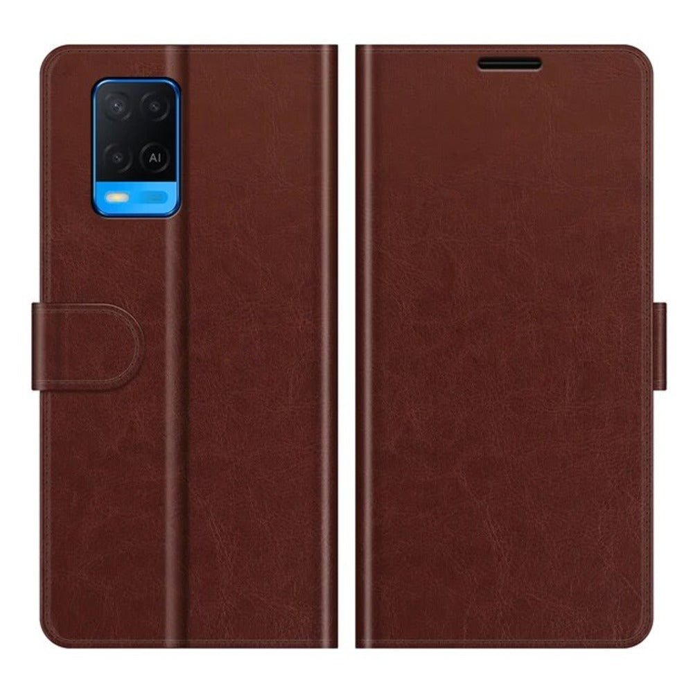 Funda para Motorola Moto G04 FlipCover Marrón Antishock