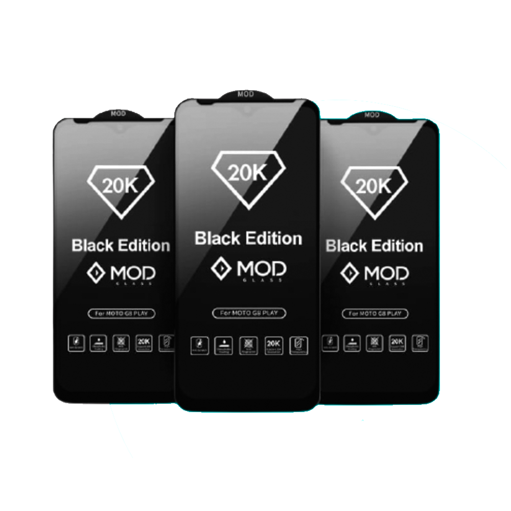 Mica para iPhone 17 Pro Black Edition 20K Antishock
