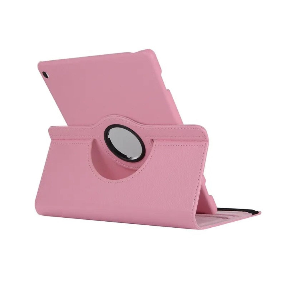 Funda para iPad Pro 6ta Gen 12.9" Giratoria Rosada