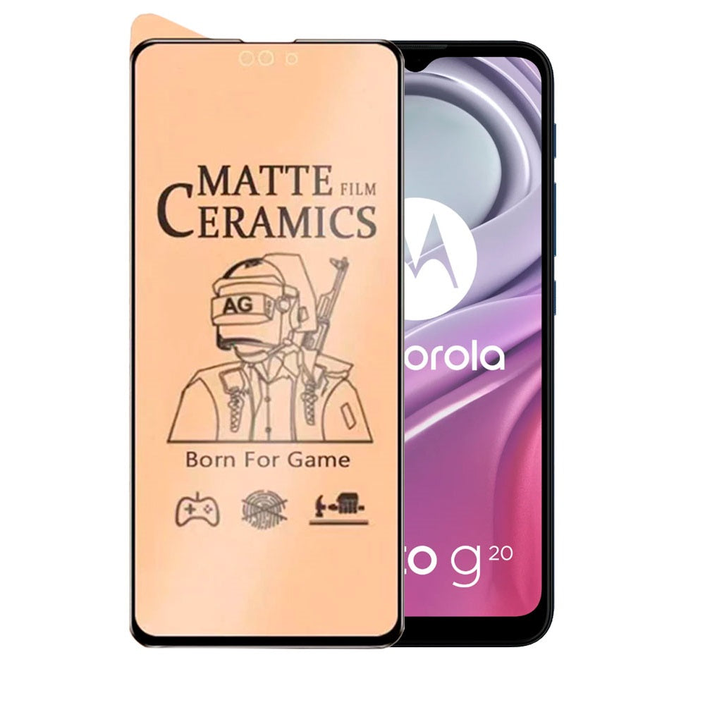 Mica para Motorola One Action Protector de Cerámica Mate