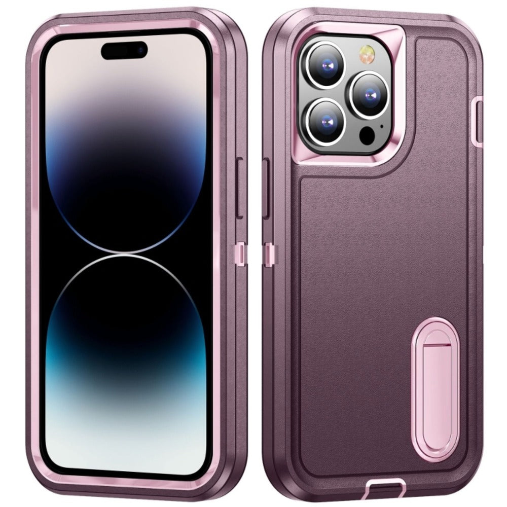 Funda para iPhone 17 Adventure Extreme Morado-Rosa