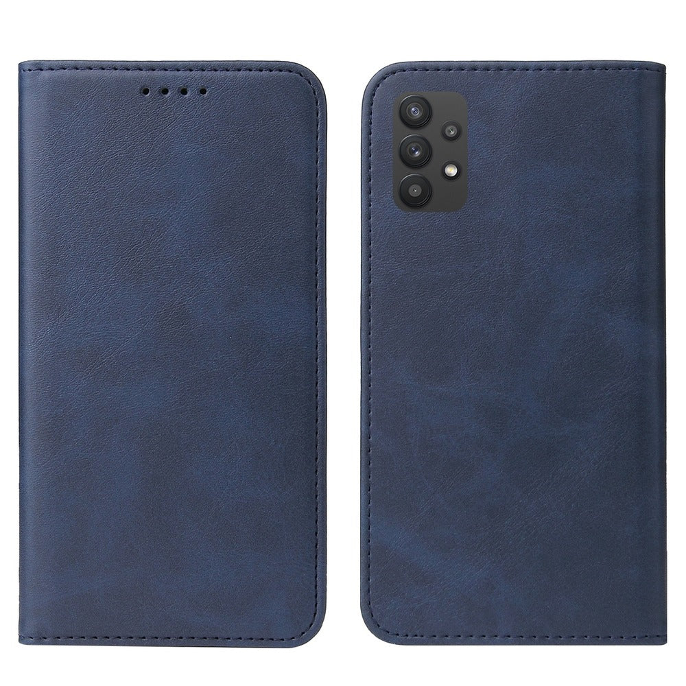 Funda Case para Samsung A32 4G Flip Cover Azul Antishock