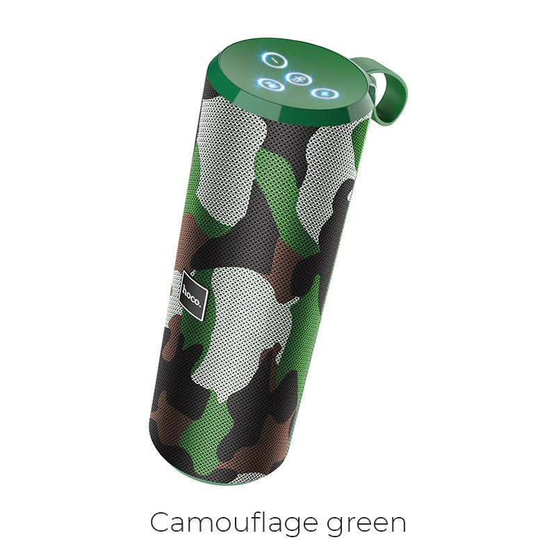 Parlante Wireless Bluetooth V5.0 Deportivo Hoco BS33 Verde