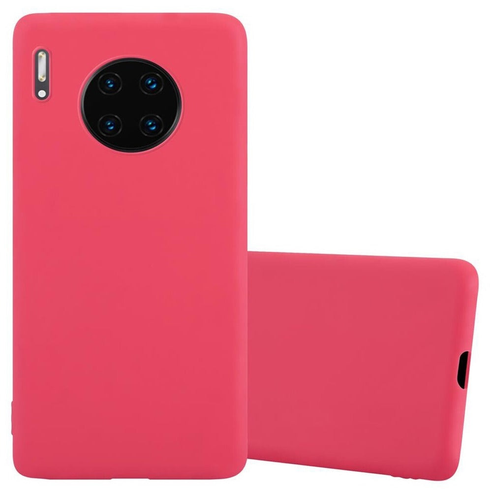 Funda Case para Huawei P30 Lite Soft Feeling Antishock Rojo