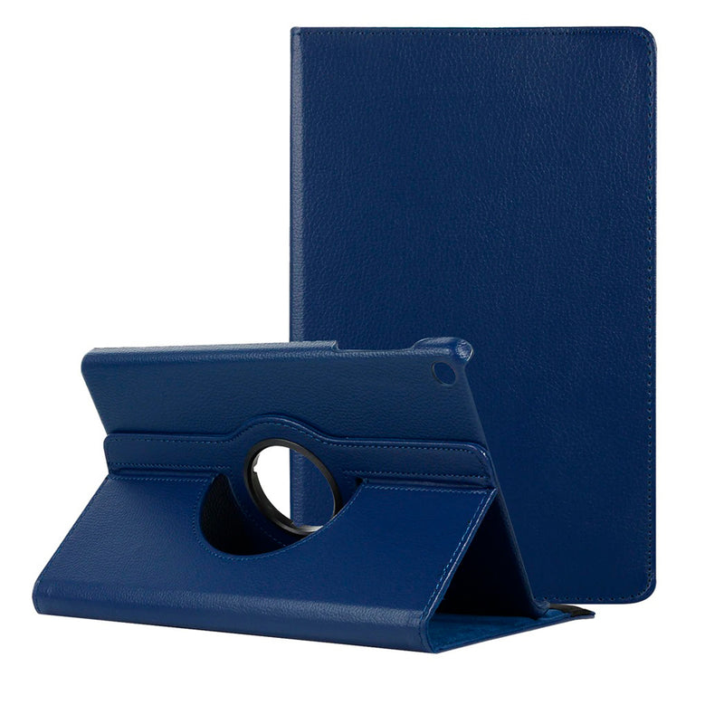 Funda para iPad 9na Gen 10.2" Flipcover Giratoria Azul
